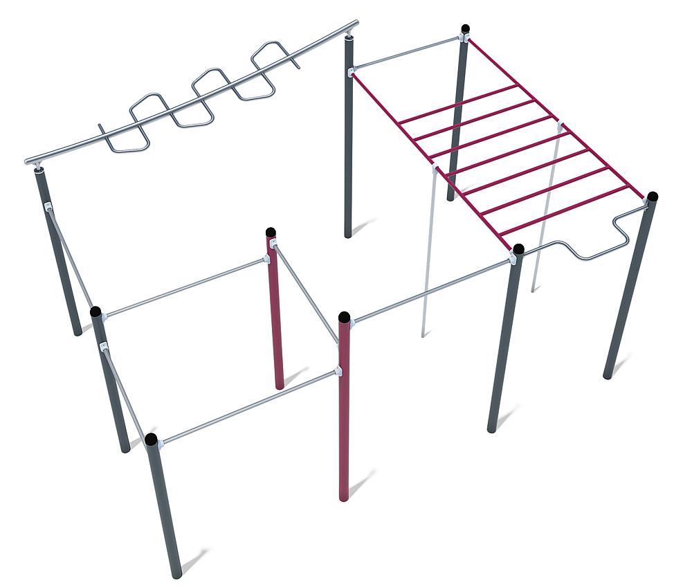 Calisthenics-Anlage Maxi 01 Ansicht 4