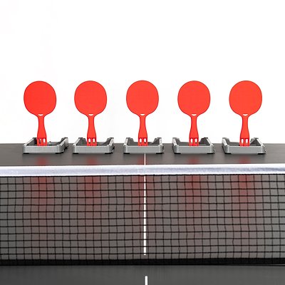 Tischtennis-Trainingshilfe „Flip Paddle“ Ansicht 5