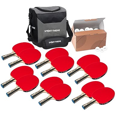 Sport-Thieme Tischtennisschläger-Set „Advanced“, Sport-Thieme