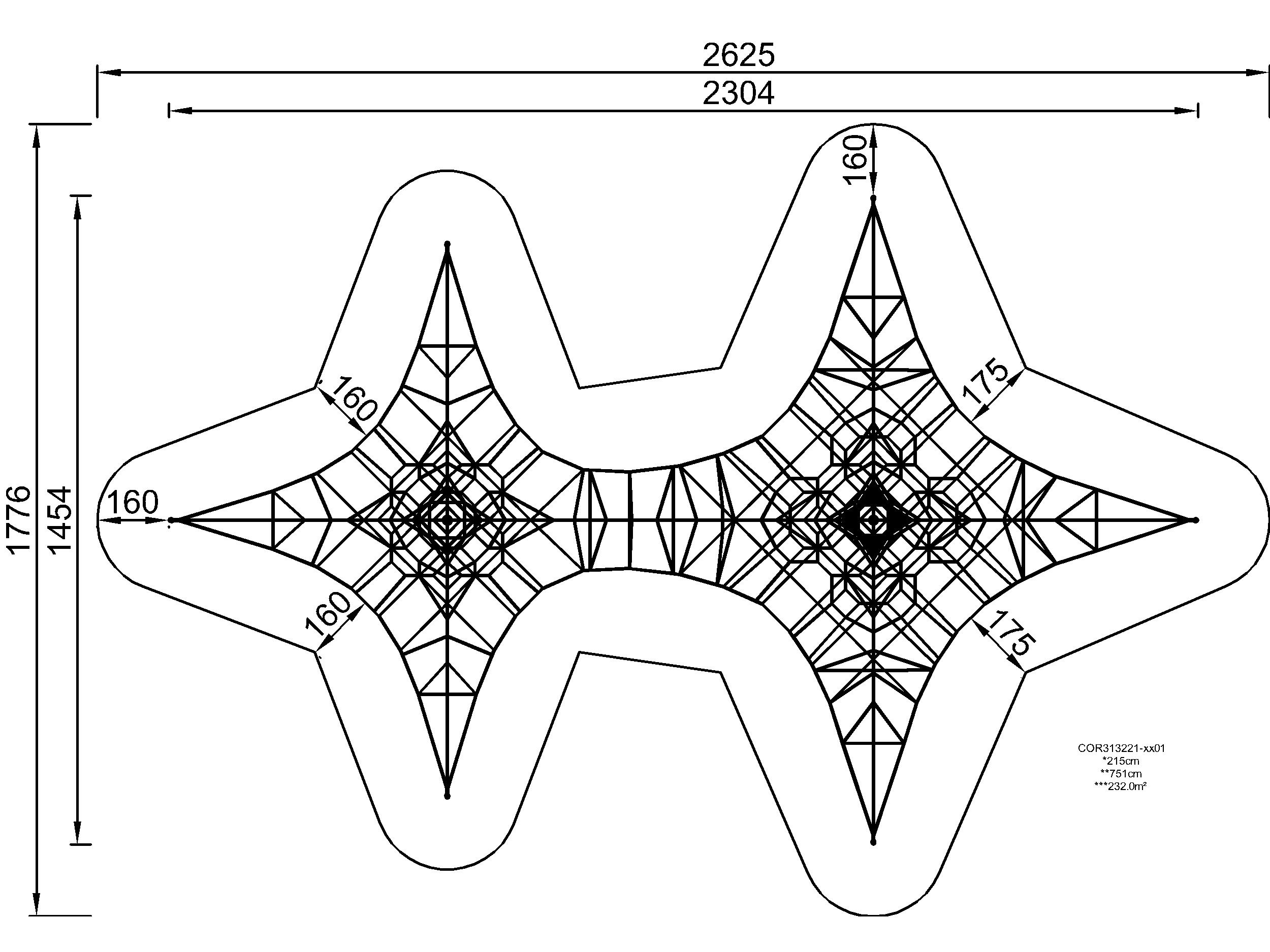 Zweimast-Seilzirkus L COR31322 Ansicht 6