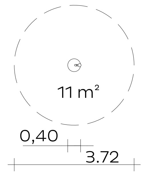 Rotationskugel (0,40) Ansicht 3
