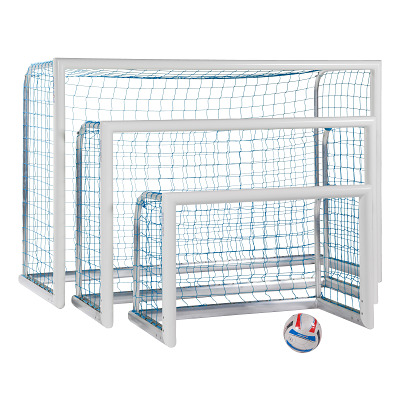 Sport-Thieme Mini-Fussballtor „Professional Kompakt“, Weiss-Pulverbeschichtet Ansicht 3