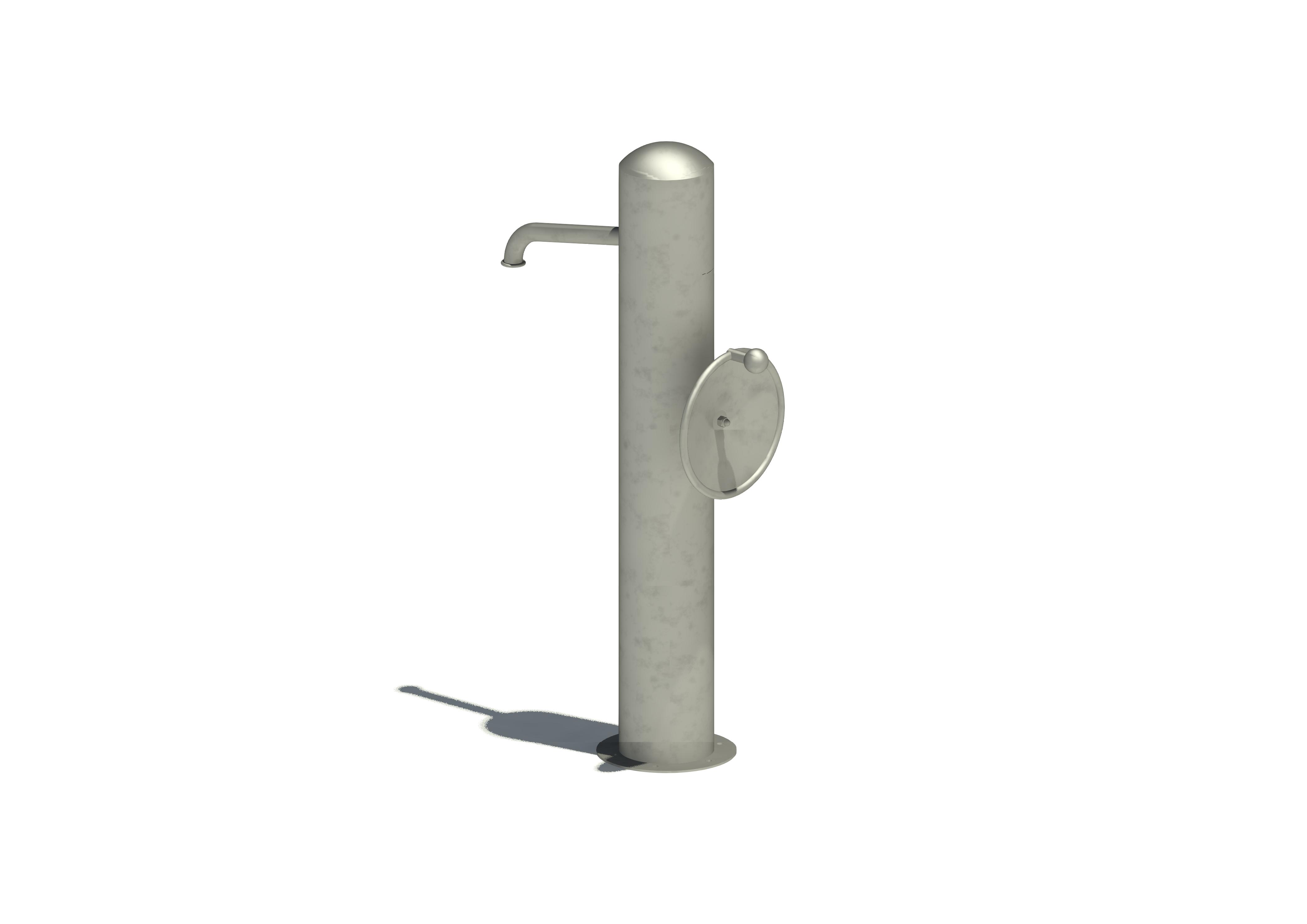 Wasserpumpe Edelstahl mit automatischer Spülung Ansicht 6