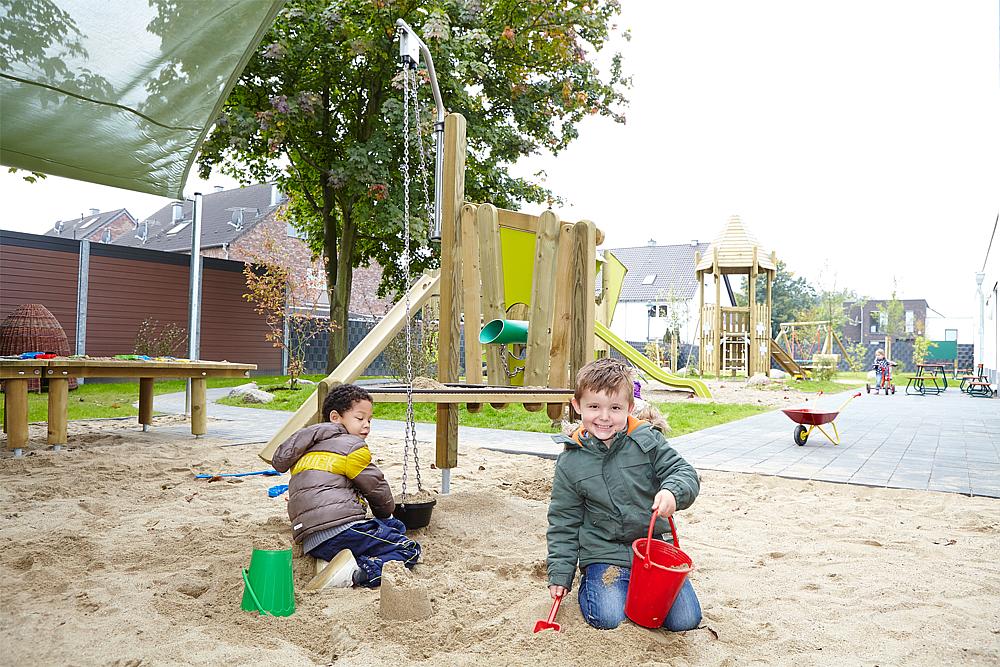 Sandbaustelle Kleinspecht Ansicht 5