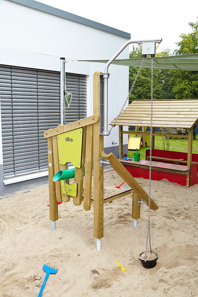 Sandbaustelle Kleinspecht Ansicht 6
