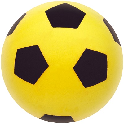 Weichschaumball „Fussball“