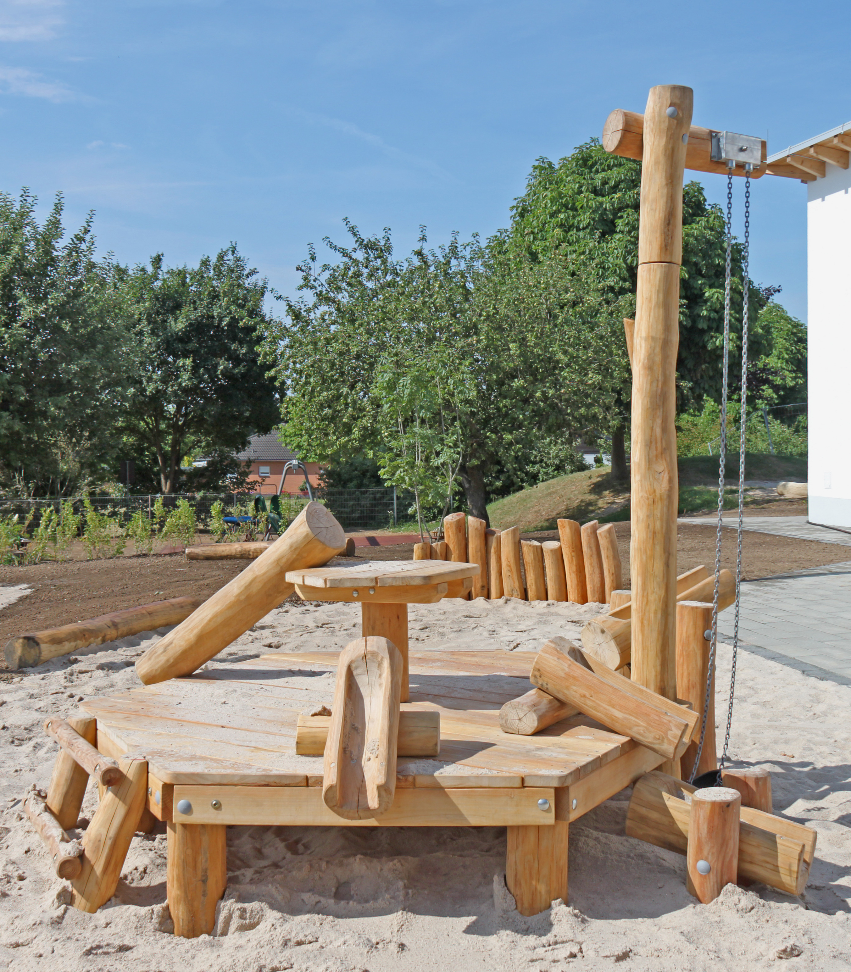 Sandbaustelle Hettenheim