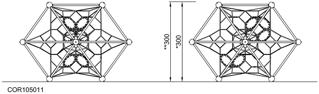 Cubite mit Membranen COR10501 Ansicht 2