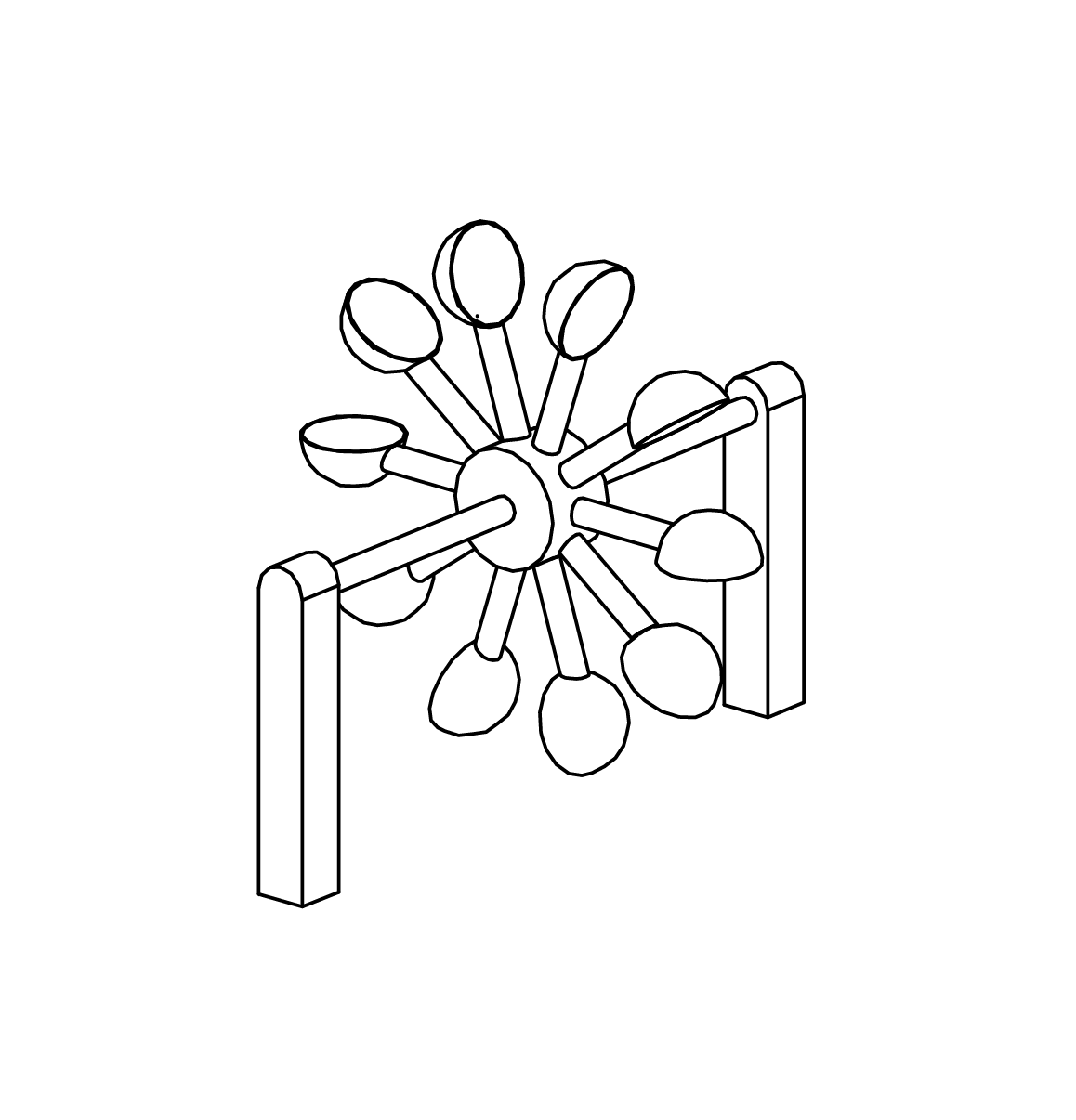 Großes Schaufelrad, Richter Spielgeräte