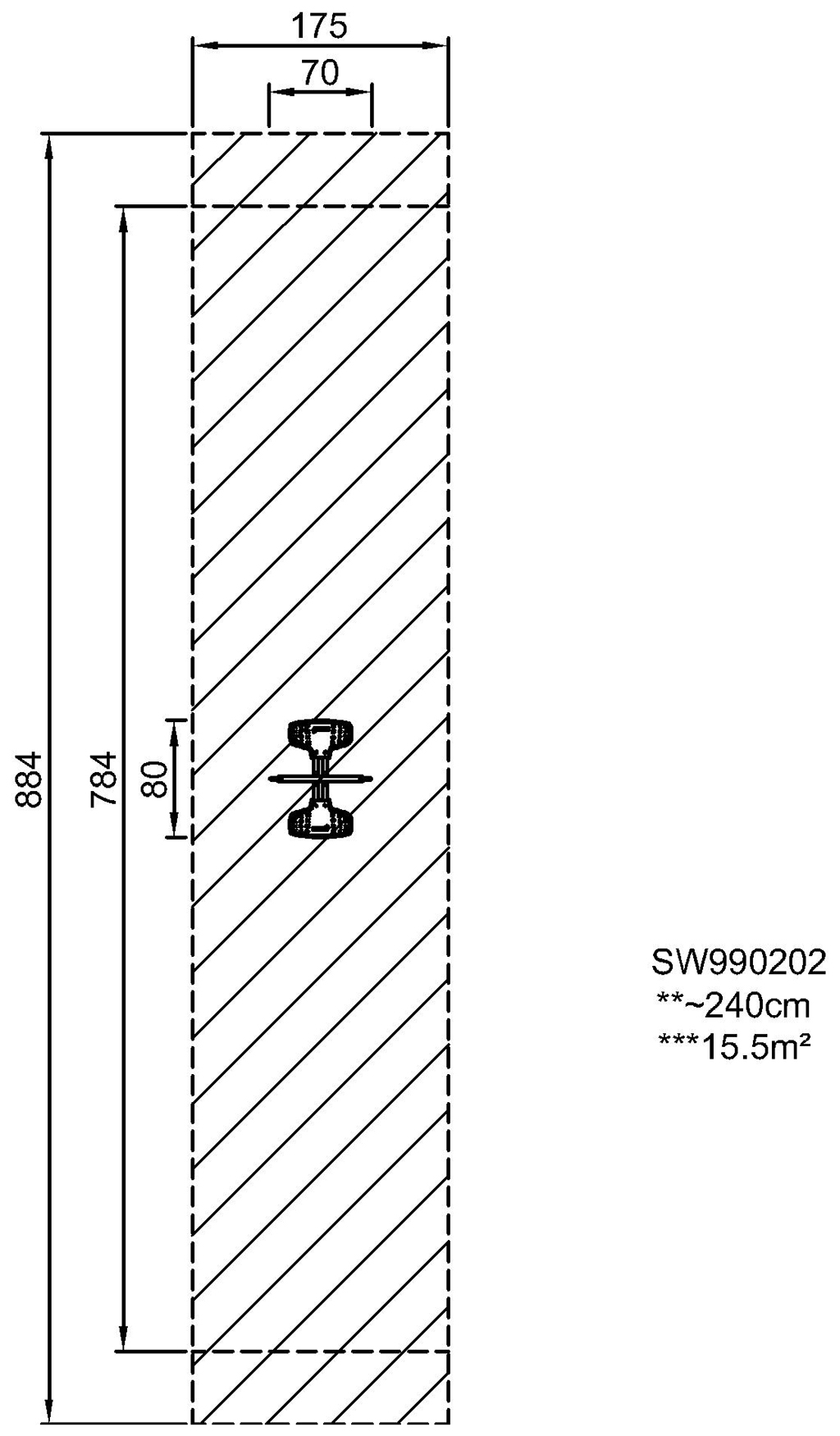 Duo Schaukelsitz für Höhe 3,0 m SW990202 Ansicht 6