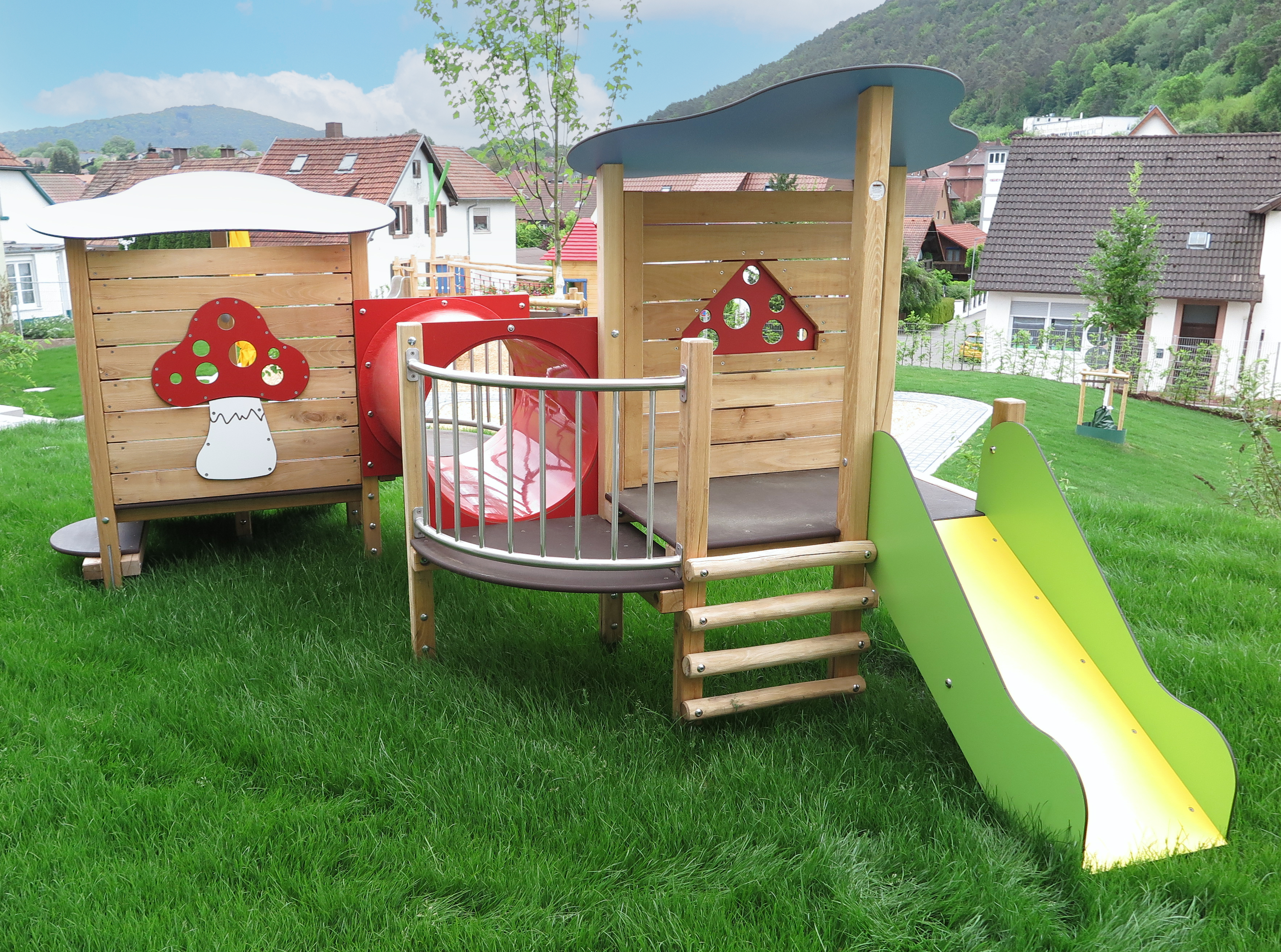 Minispielanlage Pilzdorf Ansicht 4