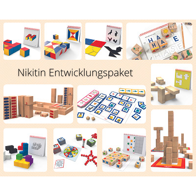 Nikitin Lernspiele-Set „Entwicklungspaket N1-N11“ Ansicht 2