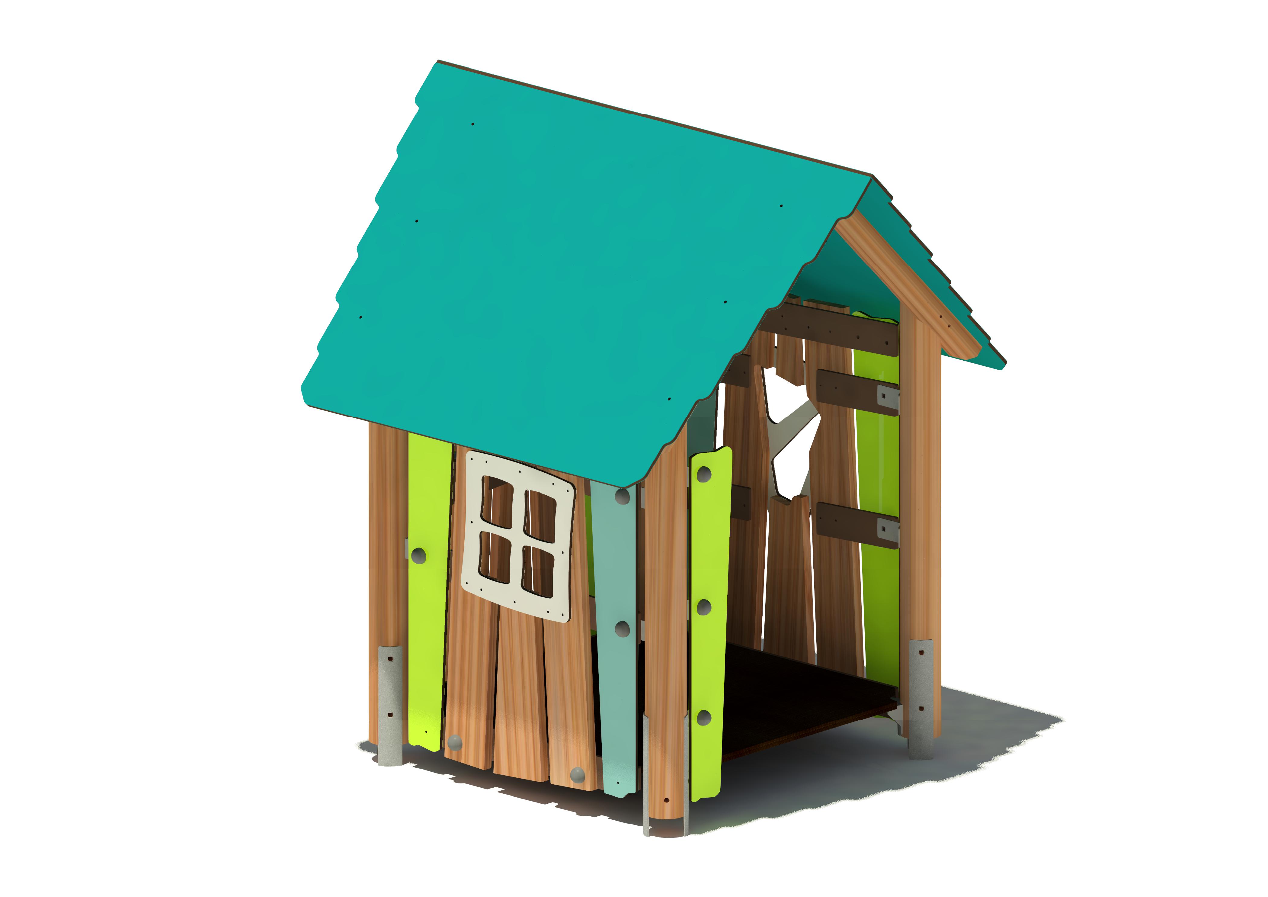 Spielhaus BAMZA Fibsi 59010, Maier Spielplatzgeräte