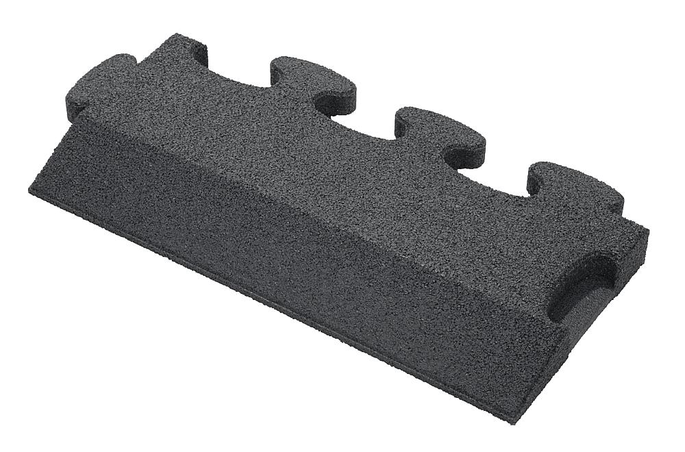 Puzzle Mat 3D Randplatte angeschrägt ohne Zwischenelement 45 mm grau Ansicht 4