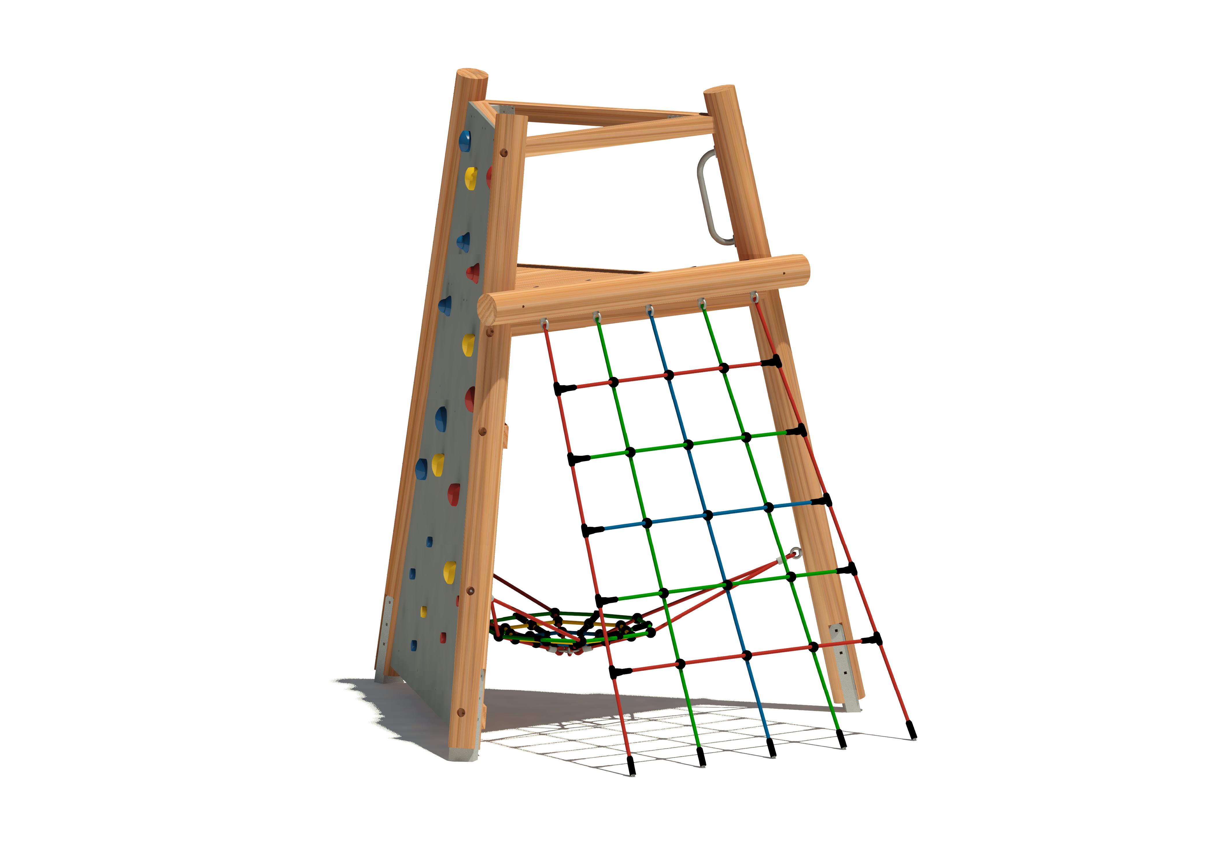 3-Eck-Kletterturm Mountain Mamma 6200 Ansicht 2