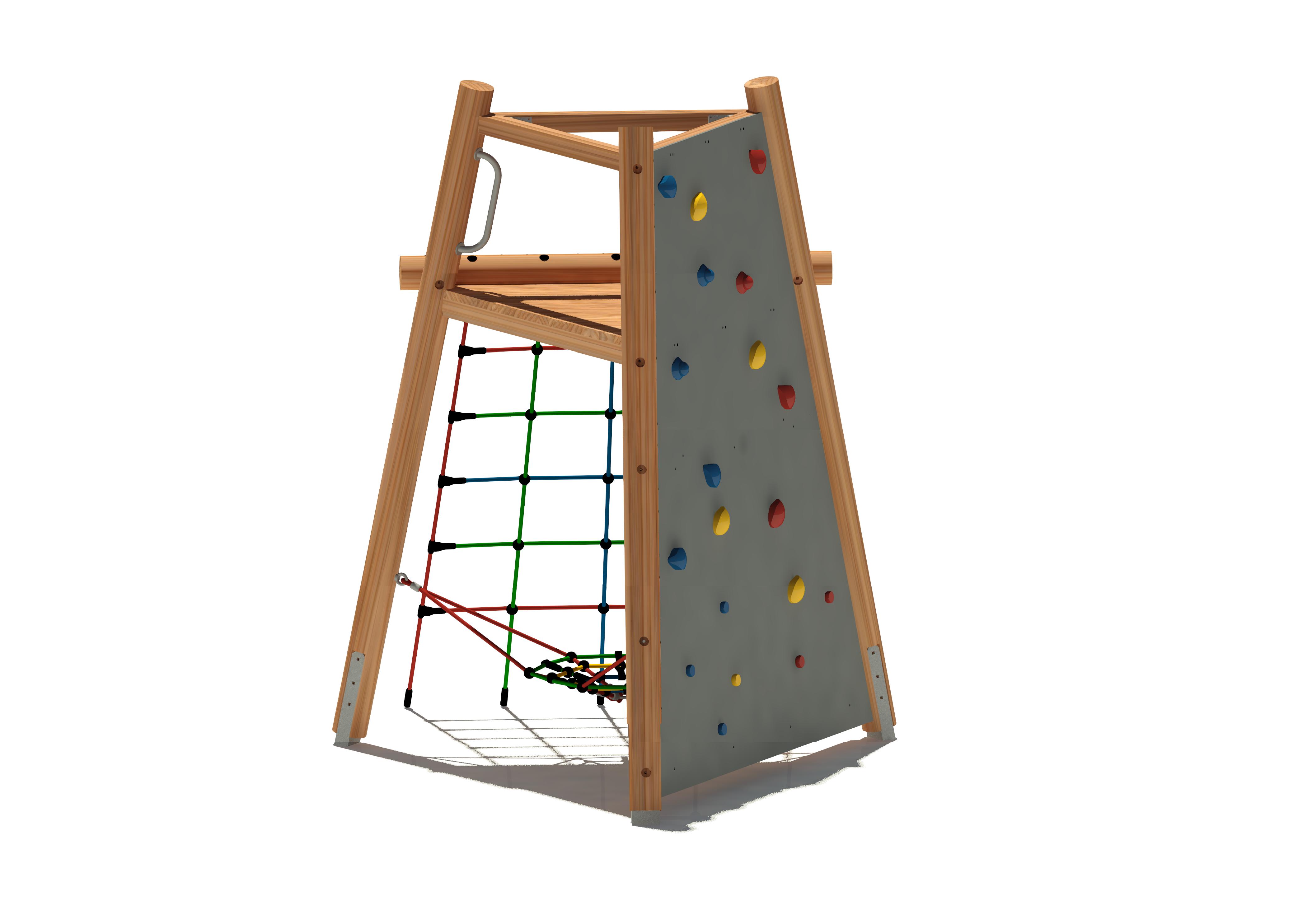 3-Eck-Kletterturm Mountain Mamma 6200 Ansicht 3
