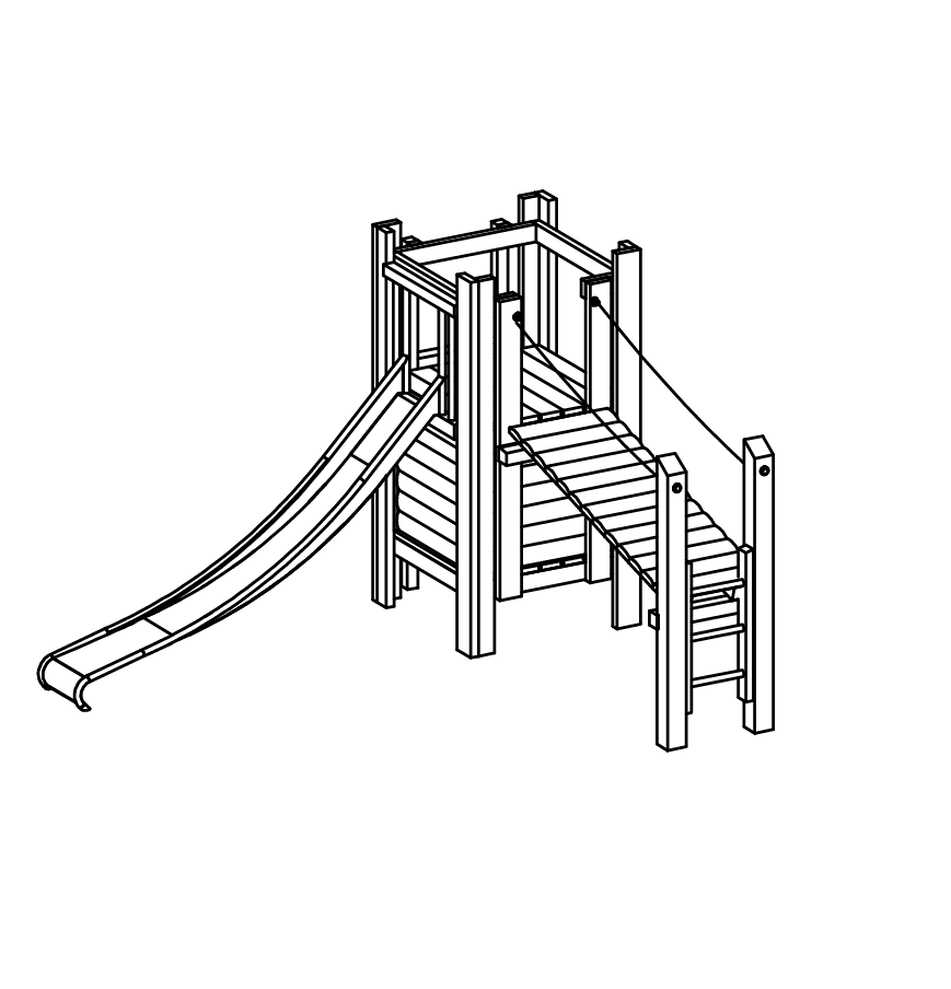 Hüttenkombination 217, Richter Spielgeräte