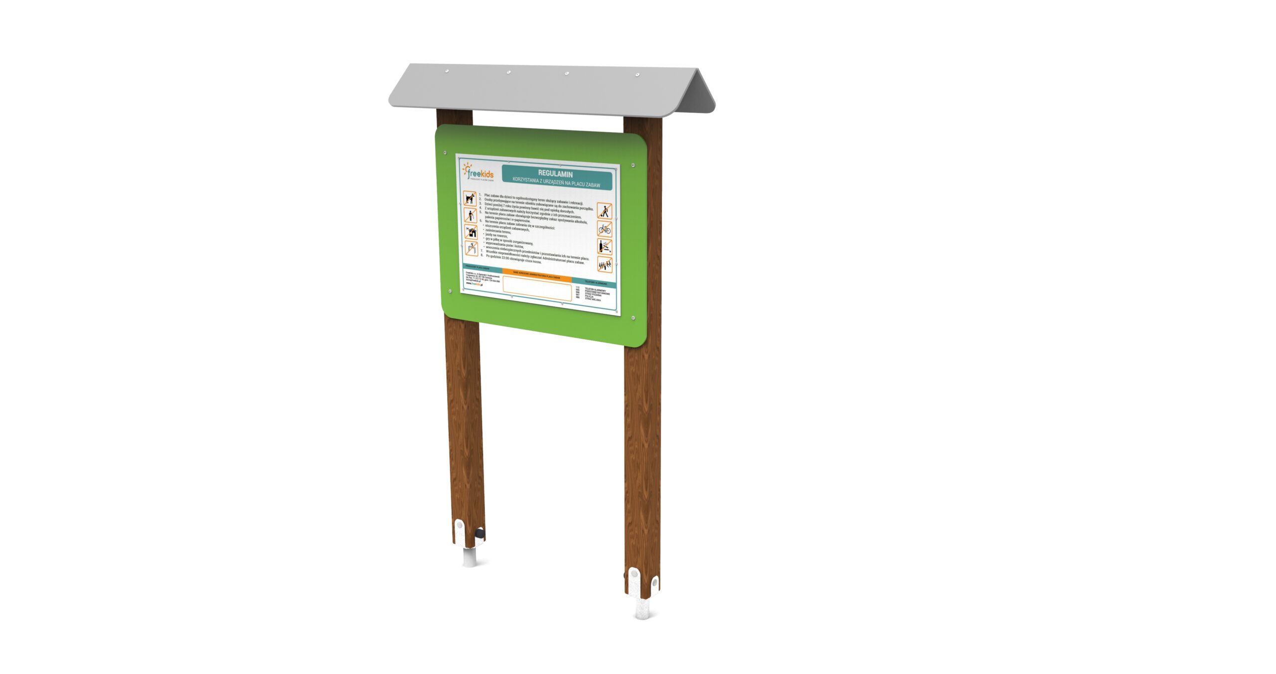 Regelungstafel gross aus Holz