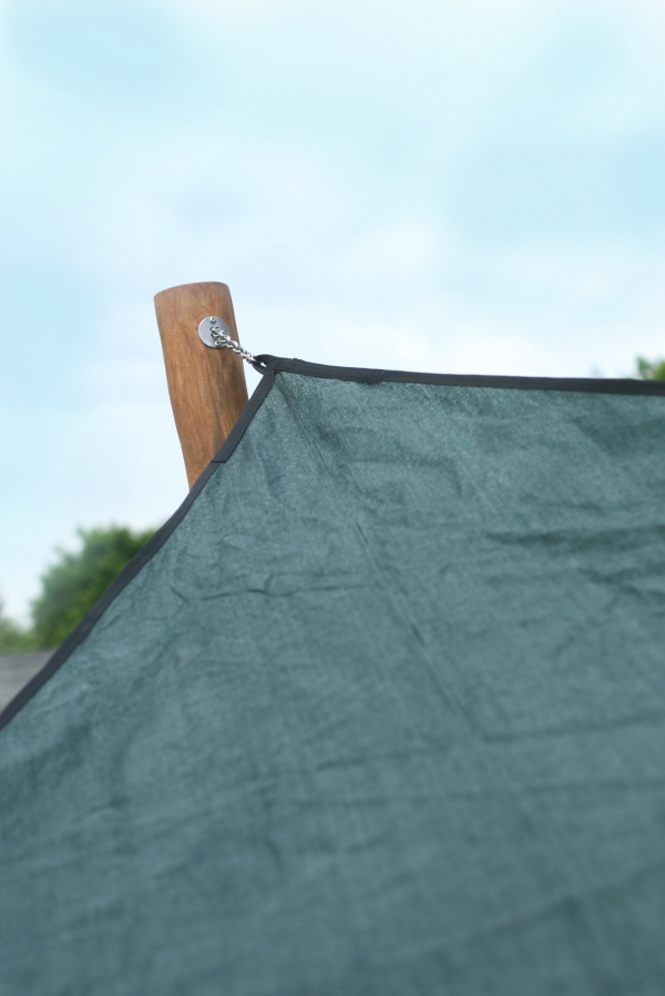 Sonnenschutz Dreieckig 3x3x3 Nature Ansicht 4
