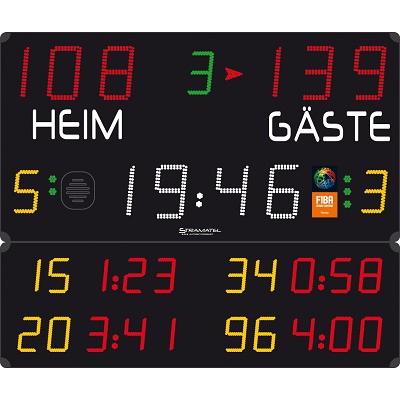 Stramatel Anzeigetafel „452 MB 3003“, Sport-Thieme