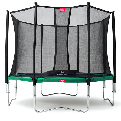 Berg Trampolin „Favorit“ mit Sicherheitsnetz Comfort