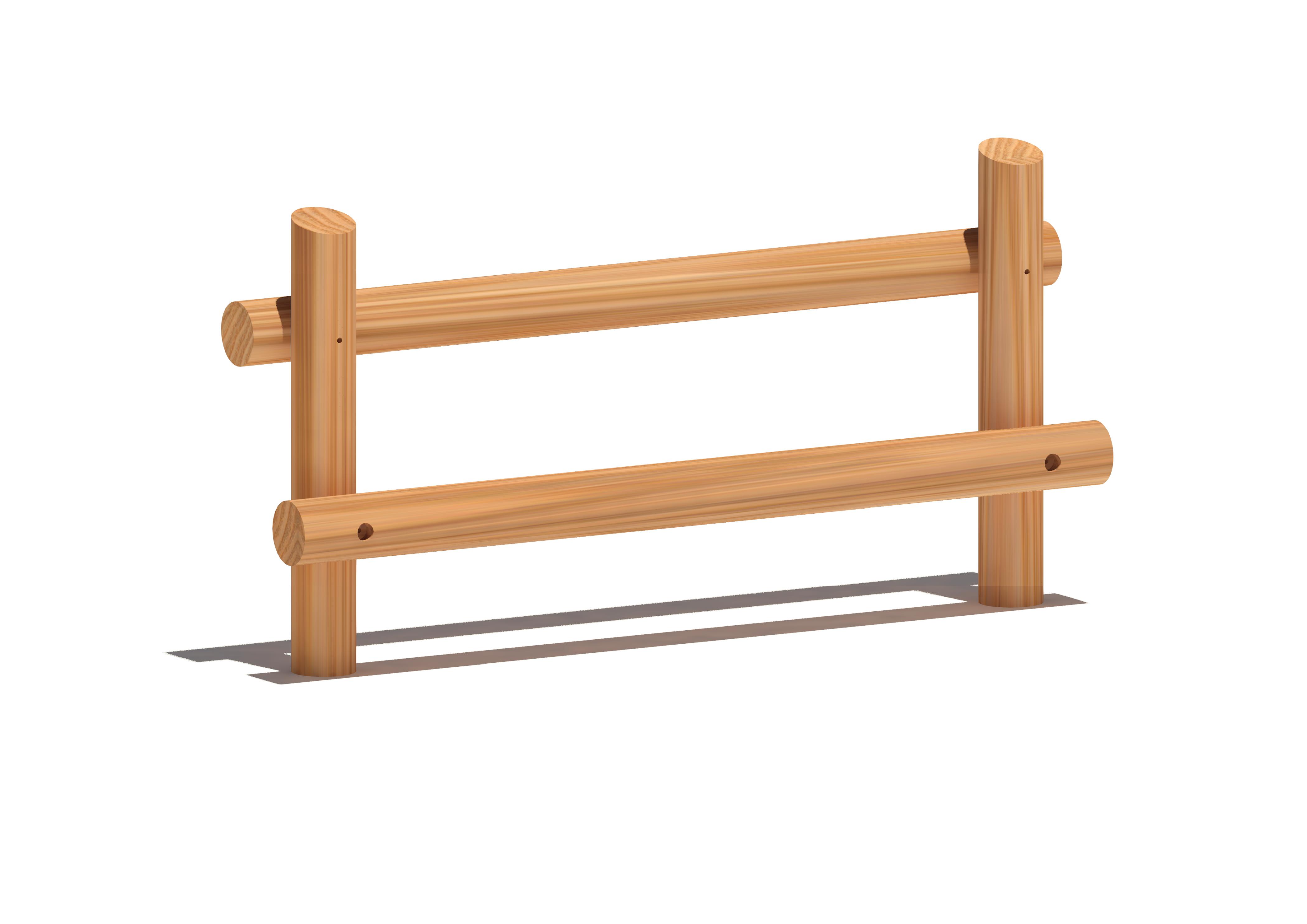 Jugendsitzbank Rundholz 1061 Ansicht 2