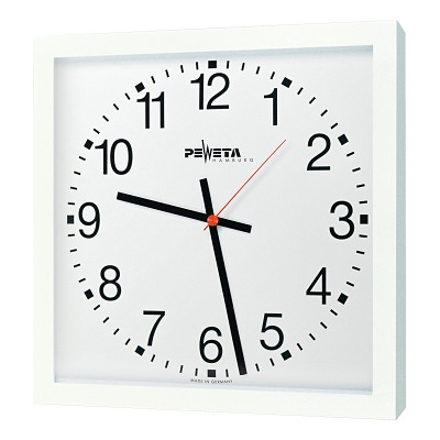 Peweta Funk-Wanduhr „40x40“, Sport-Thieme