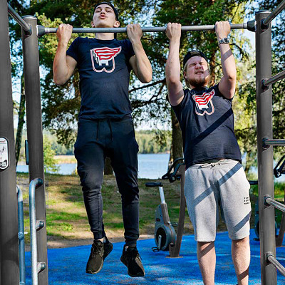 Kompan Outdoor-Fitness-Station „Pro 5“ Ansicht 2