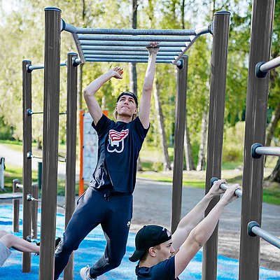 Kompan Outdoor-Fitness-Station „Pro 5“ Ansicht 4