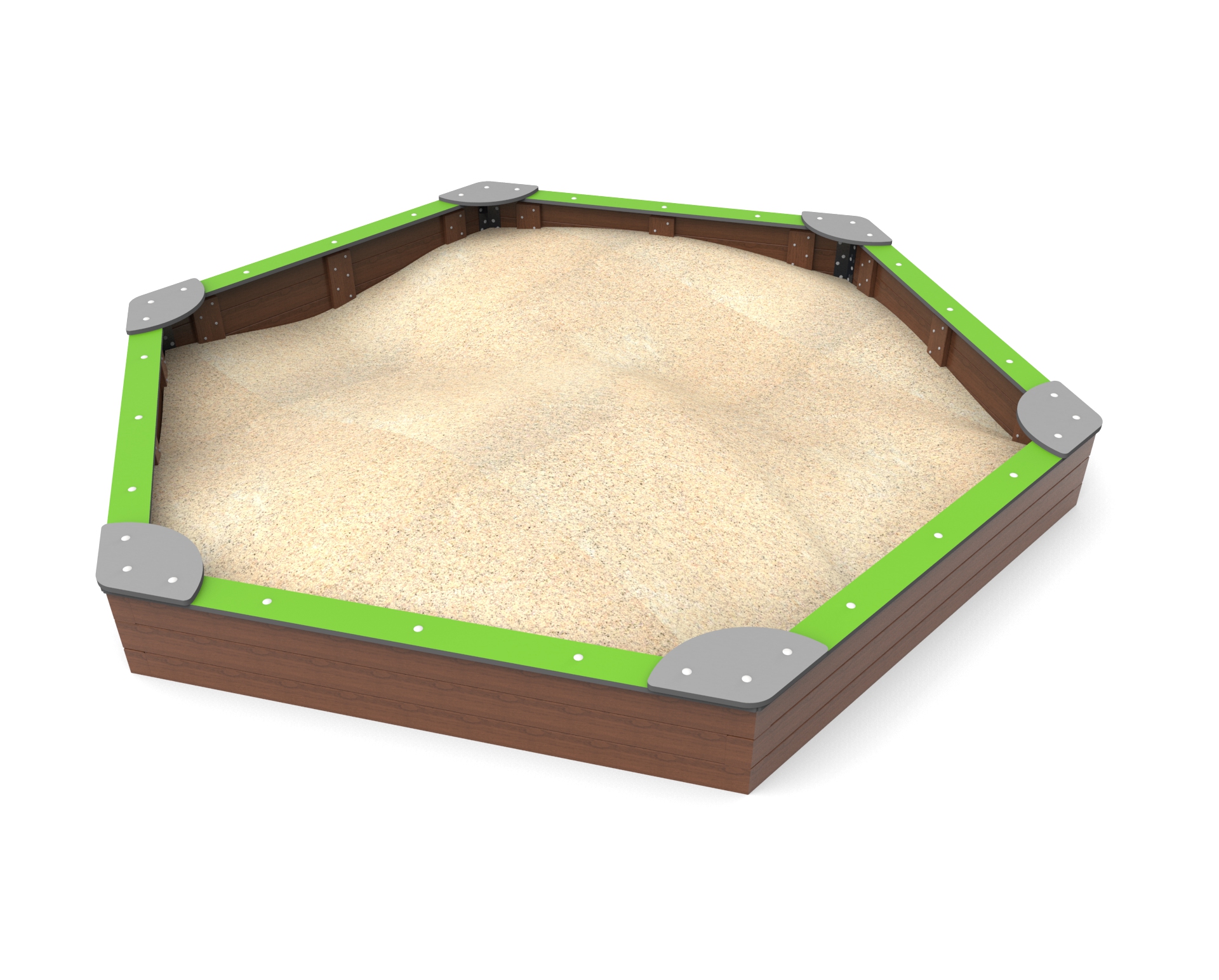 Sandkasten 3 Holz