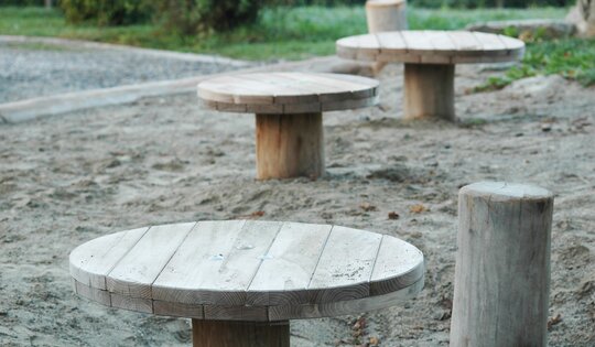 Sandspieltisch 1, H 35 cm
