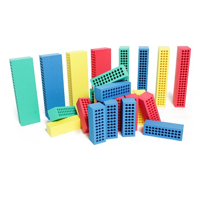 BlockX Schaumstoffblock-Set „Baukastenset mit Tasche“, Sport-Thieme