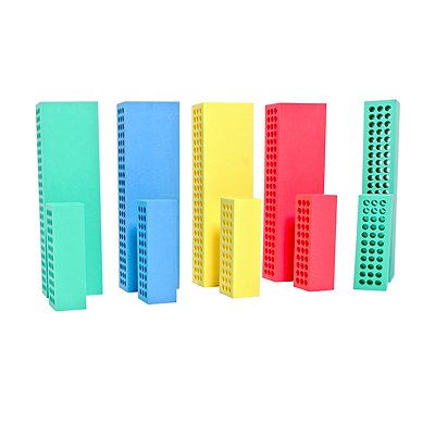 BlockX Schaumstoffblock-Set „Baukastenset mit Tasche“ Ansicht 2