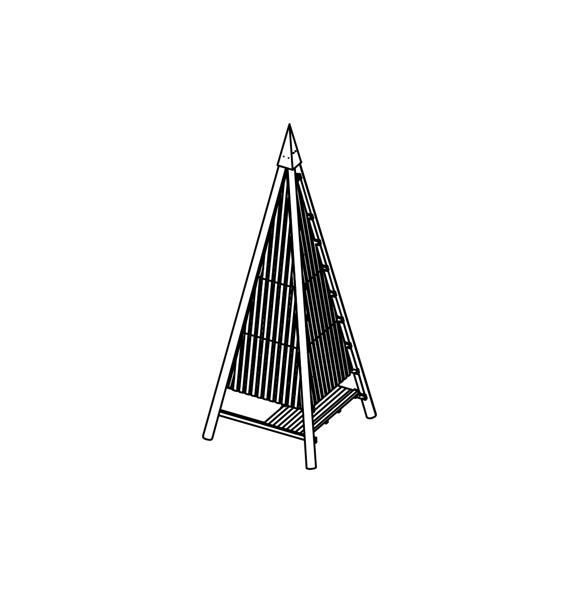 Mittelgroßer Pyramidenturm, Richter Spielgeräte
