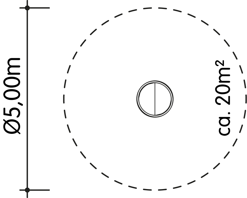Stehkarussell Beta Ø100cm - Ansicht 4