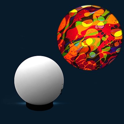 Opti Kinetics Effektrad-Projektor „Opti Aura LED“ Ansicht 3