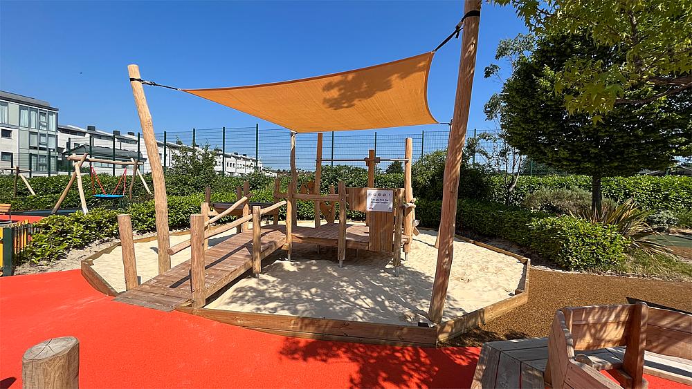 Sonnensegel komplett Sonya 3x3 m Ansicht 6