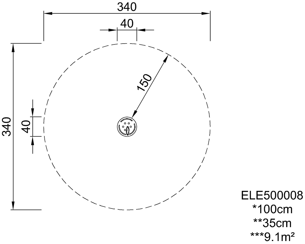 Drehteller Spinner ELE500008 Ansicht 4
