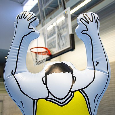 Powershot Basketball-Dummy „Training“ Ansicht 2
