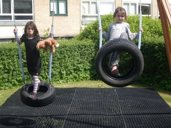 Doppelt Reifenschaukel Ansicht 5