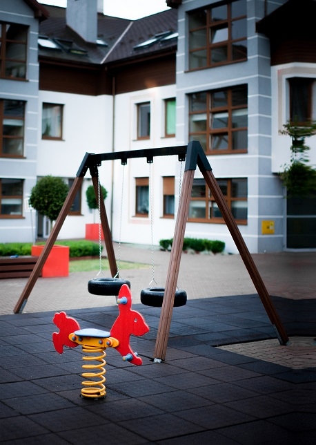 Doppelt Reifenschaukel Ansicht 6