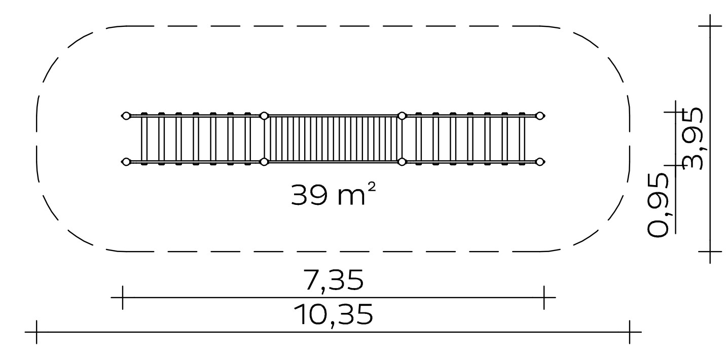 Brückenanlage Ansicht 3