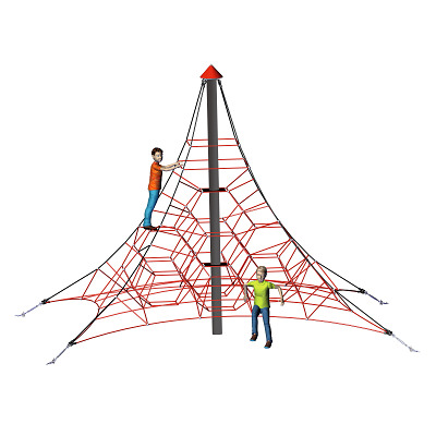 Huck Seilspielgeräte Seilpyramide „Spider 4“ Ansicht 3