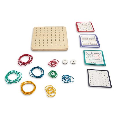 BS Toys Geschicklichkeitsspiel „Geoboard“ Ansicht 2