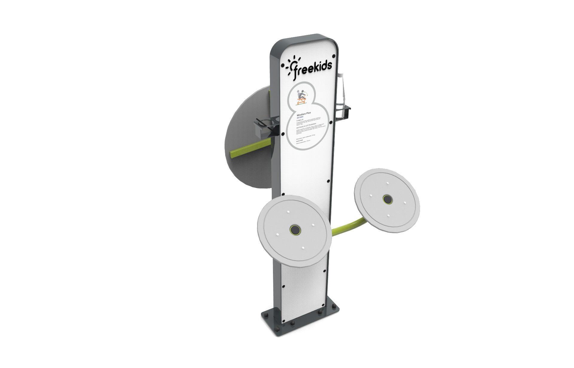 Tai Chi Räder Plus Ansicht 2