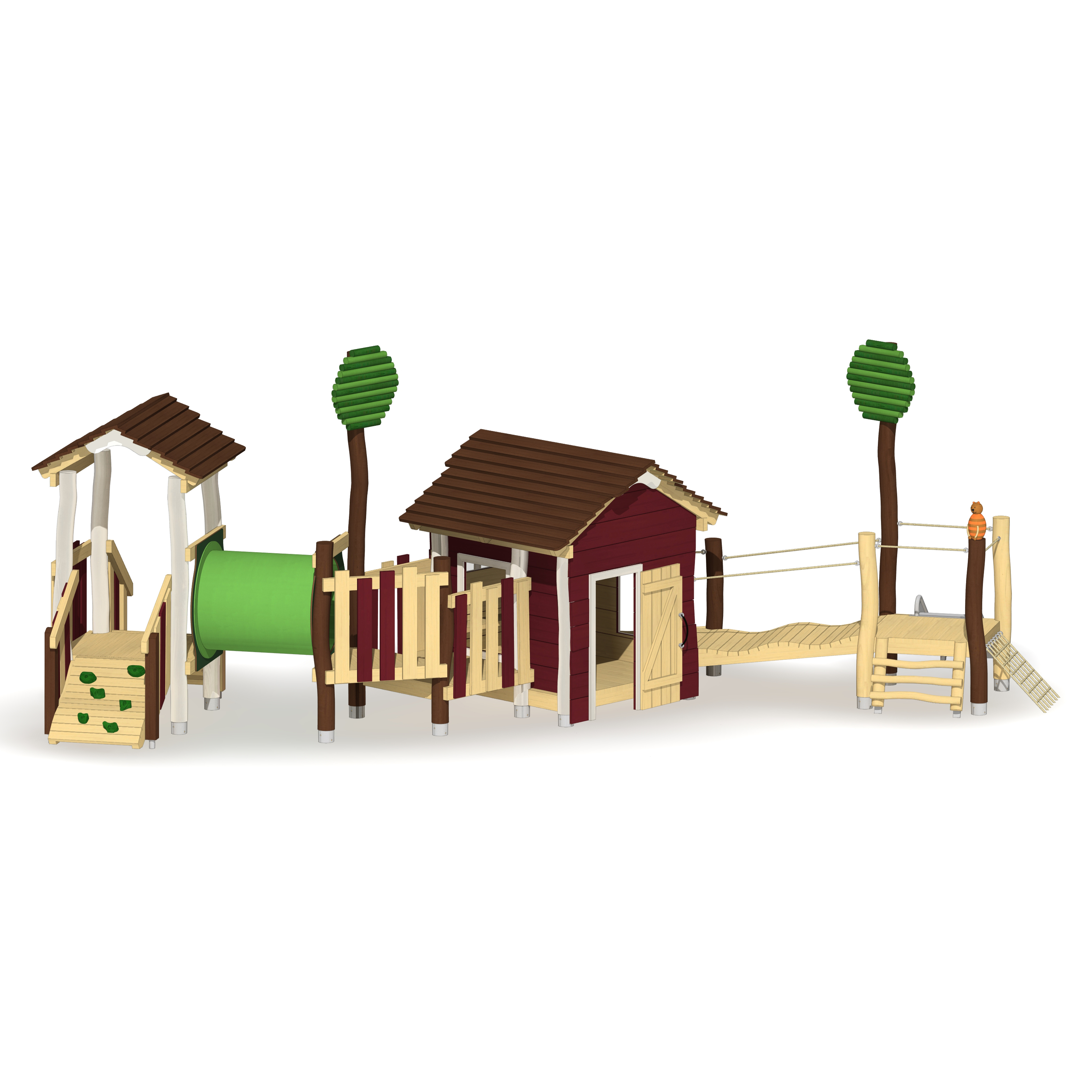 Minispielanlage Schuppen