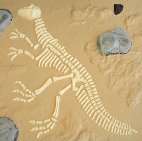 Dino Sandkasten Basis Ansicht 2
