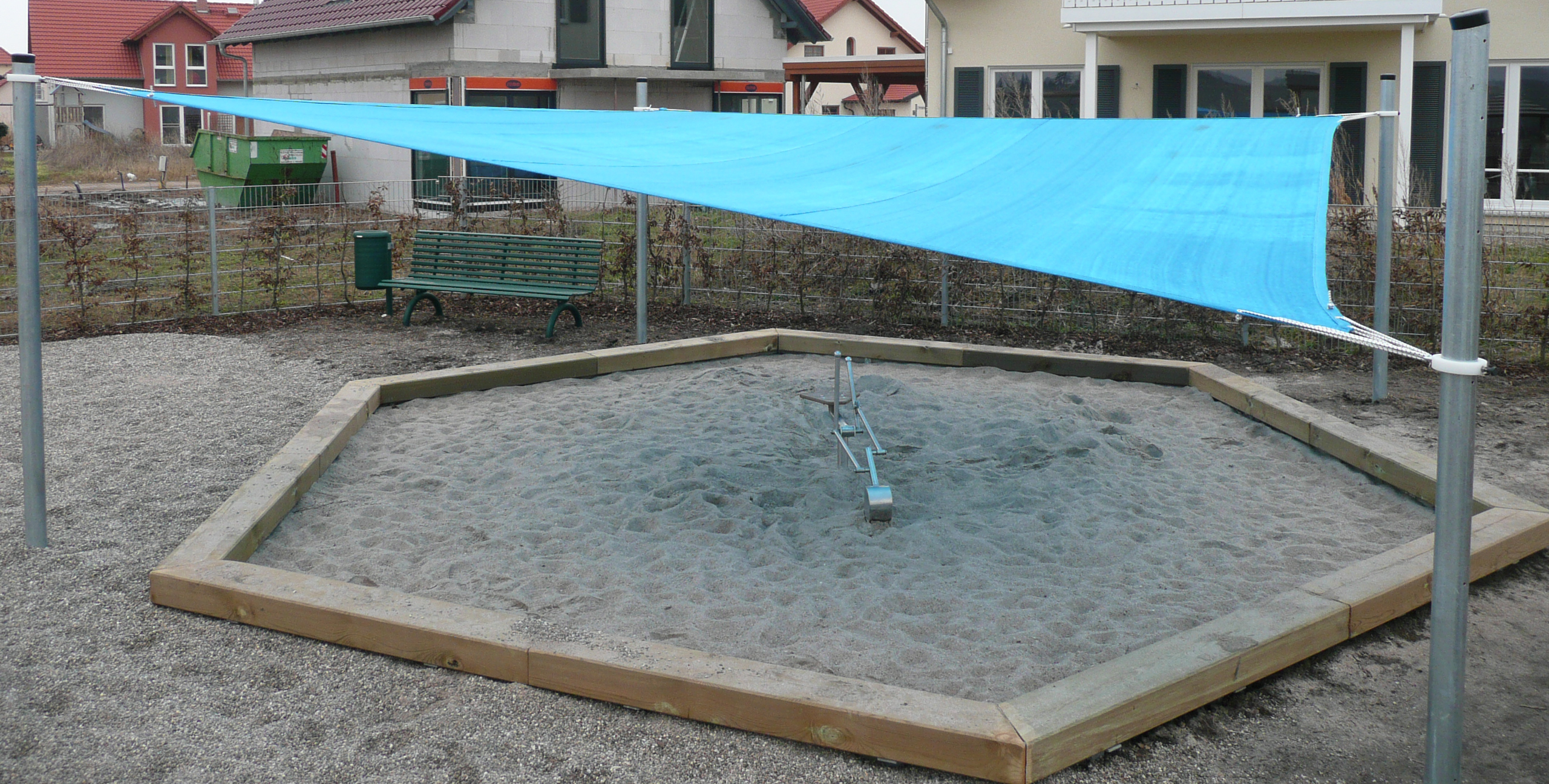 Sonnensegel 350x350cm verstellbar - Ansicht 4