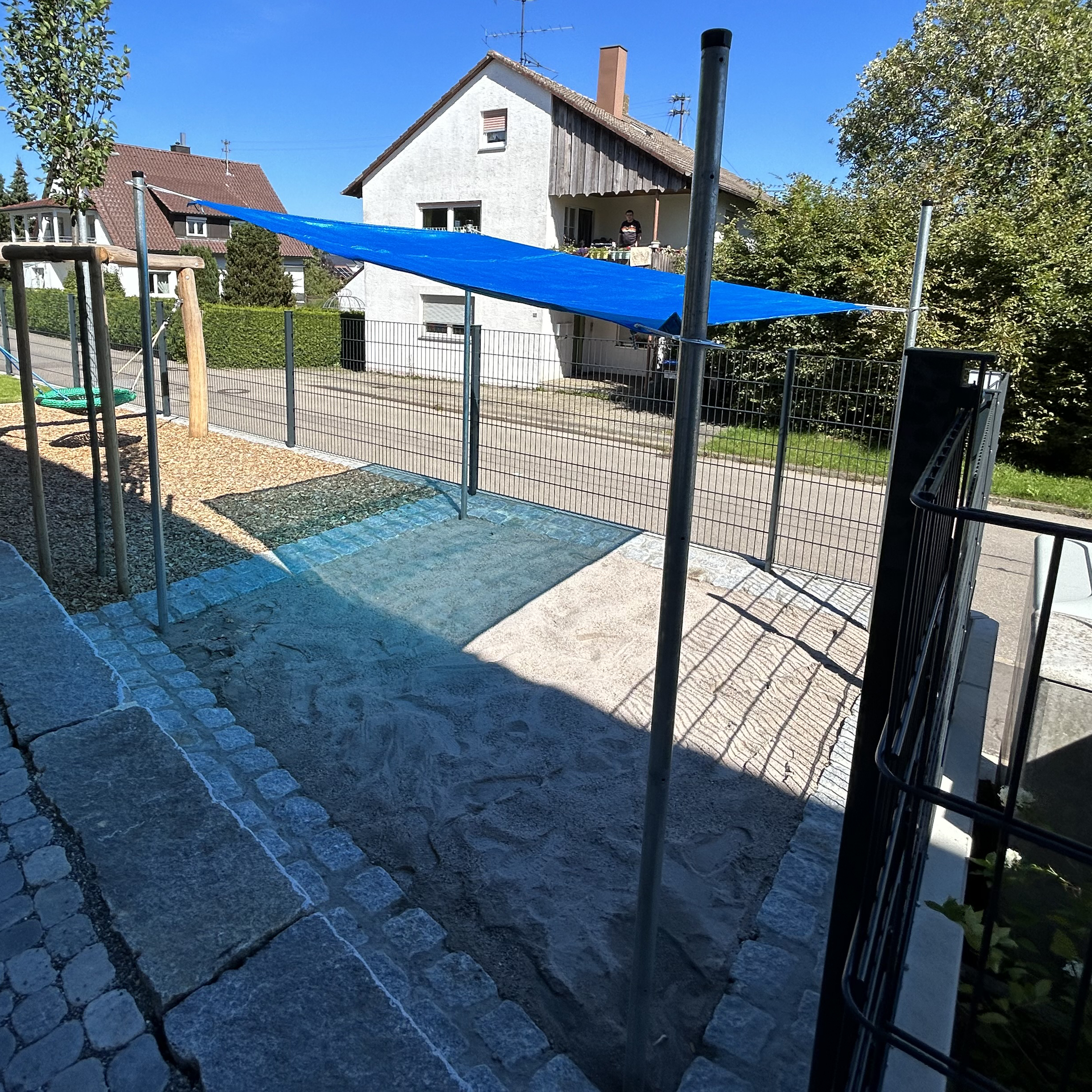 Sonnensegel 350x350cm verstellbar - Ansicht 6