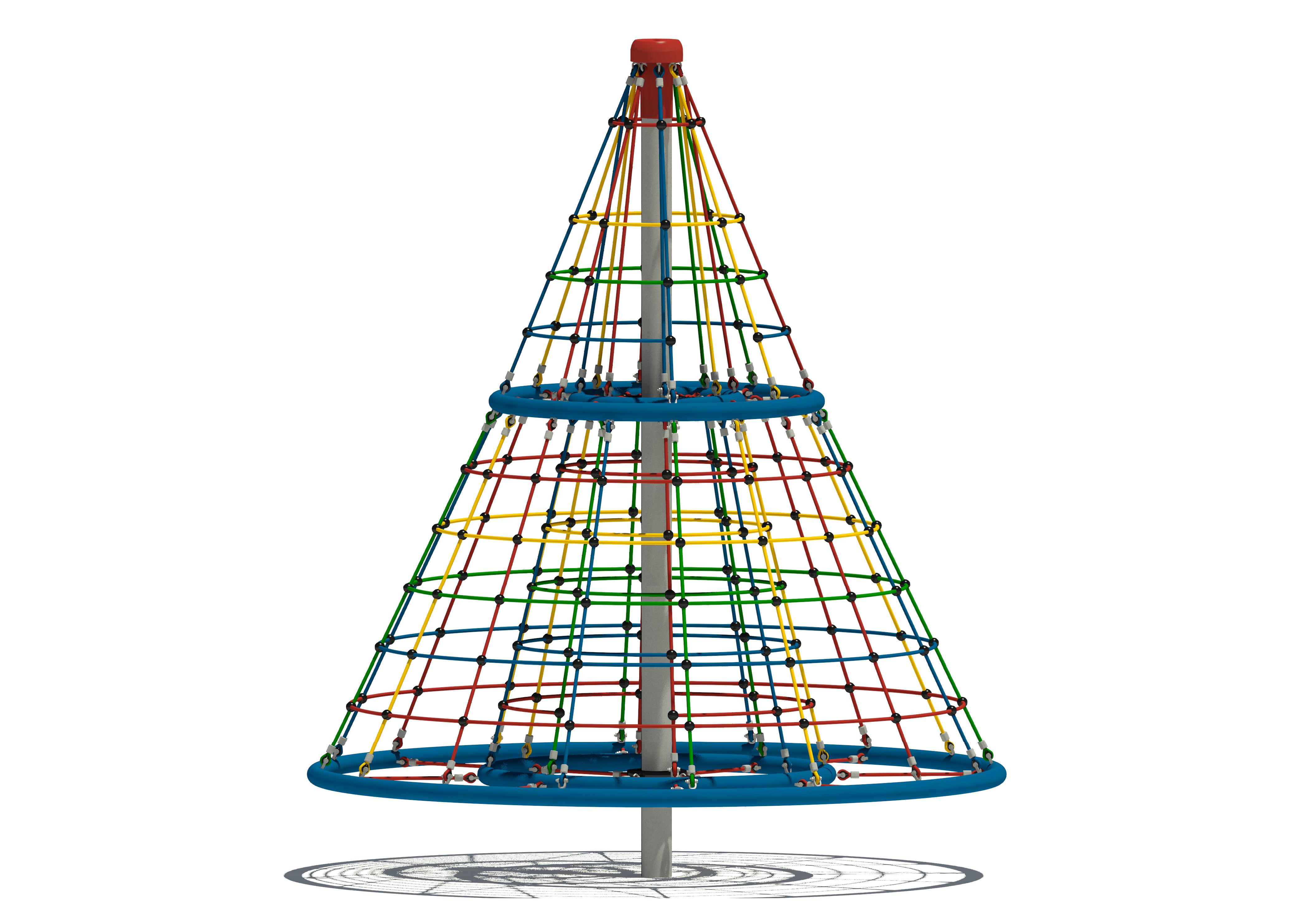 Kletternetzpyramide kleines Matterhorn 626, Maier Spielplatzgeräte